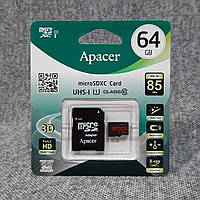 Картка пам'яті Apacer microSDHC 64 GB сlass10