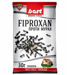 Засіб від мурах Фипроксан (Fiproxan) 30 г, "Агрохімпак", Україна