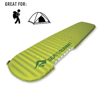 Самонадувний килимок Sea To Summit Self Inflating Comfort Light Mat Green Small, фото 2