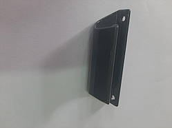 Ручка курця "Мушля" (алюмінієва) балконна антрацит