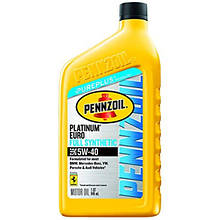 Моторна олива Pennzoil Platinum Euro 5W-40 Full Synthetic Motor Oil