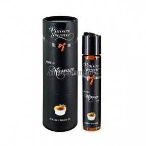 Масажна олія Plaisirs Secrets Creme Brulee, Крем-брюле, 59 мл