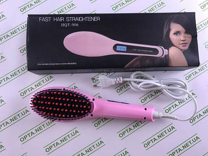 Гребінець-випрямляч Fast Hair Straightener HQT 906