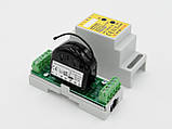 Адаптер на DIN рейку Eutonomy для модуля FIBARO Relay Switch 2х1,5 kW — euFIX S222 DIN adapter (з кнопкою), фото 2
