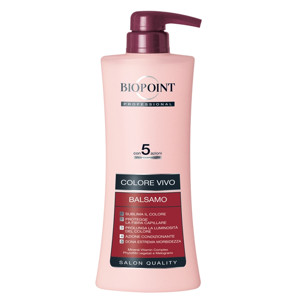 Бальзам для волосся BIOPOINT colore vivo для фарбованого волосся 400 мл, фото 1
