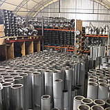 Трійник 87° димохідний неірж одностінний, фото 6