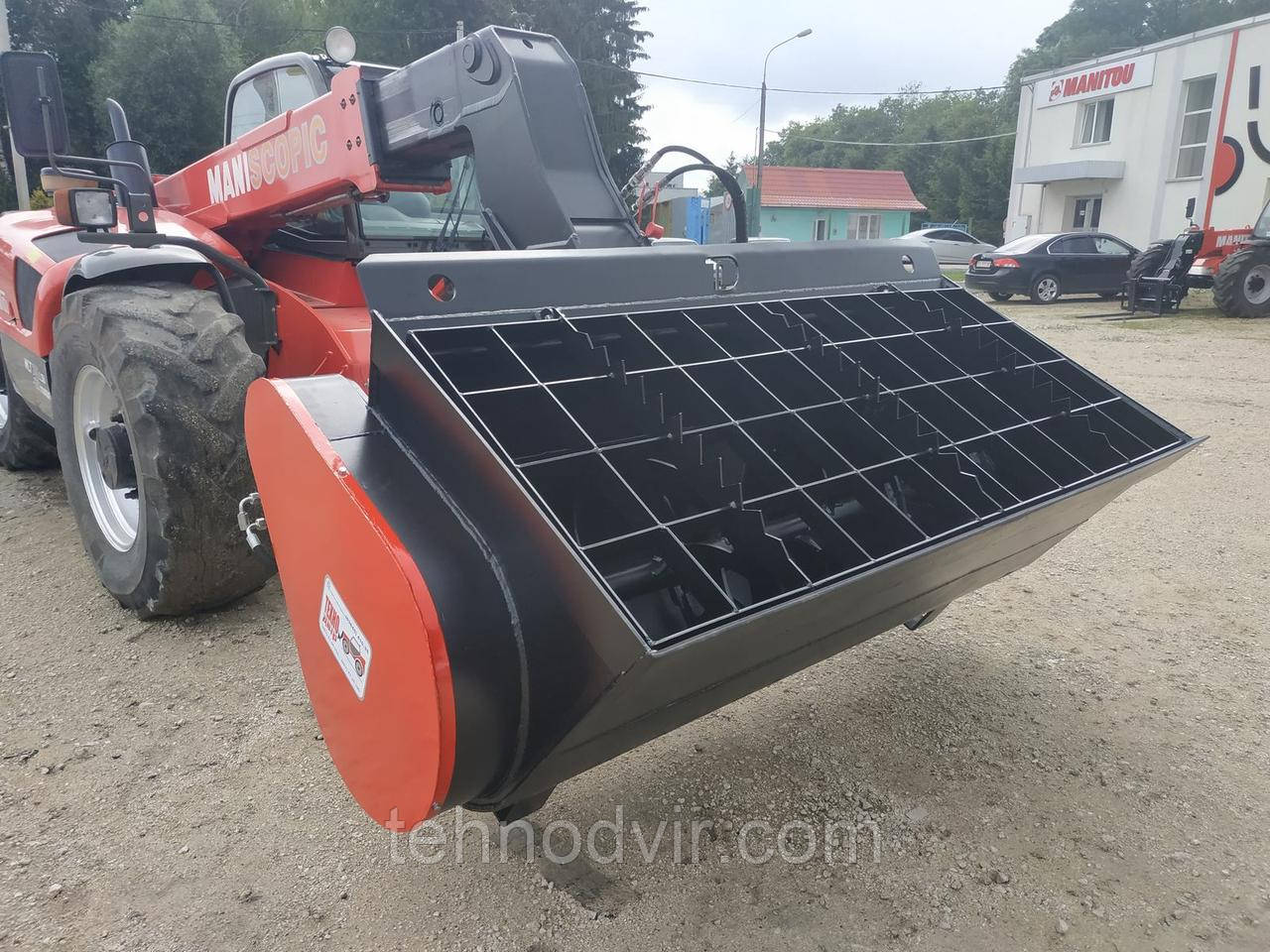 Ківш-міксер ківш-бетонозмішувач на Manitou, JCB, Dieci та інші