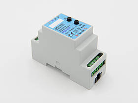 Адаптер на DIN рейку Eutonomy для модуля FIBARO Dimmer 2 250 W — euFIX D212 DIN (з кнопкою)