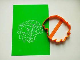 3D-формочки-вирубки для пряників "Сонце 3"