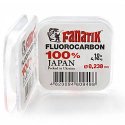 Флюорокарбон Фанатик (FANATIK) 0,378 mm 10m 9.20 kg