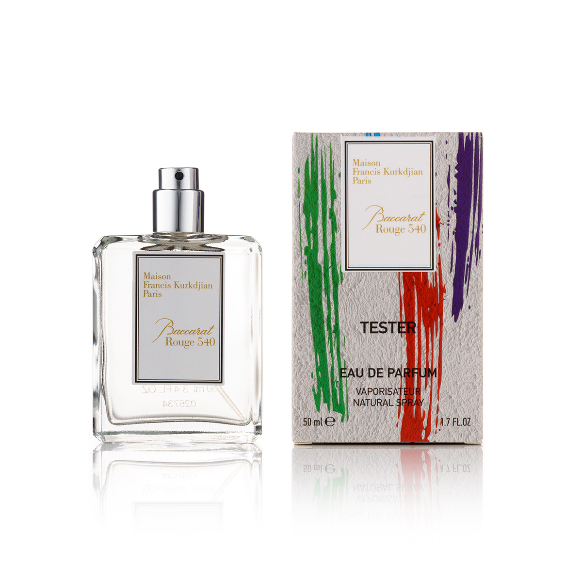Міні парфуми тестер Maison Francis Kurkdjian Baccarat Rouge 540 (Унісекс) - 50 мл (біла упаковка)