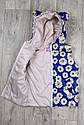 Дитяча жилетка Ромашки для дівчинки на ріст 80-110 см, фото 5