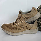 Кросівки тактичні сітка Армос коричневі розмір 40-46, фото 3
