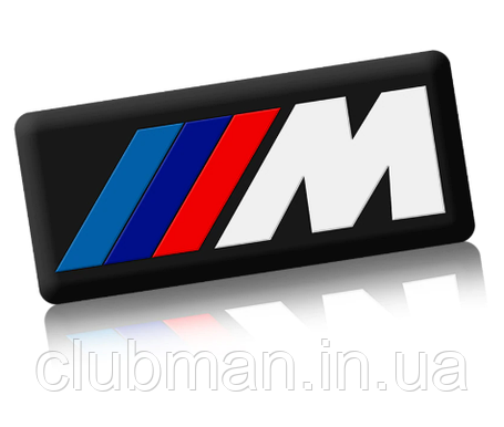 Наклейка BMW M (БМВ М) на диск, кермо (19х11, 17х9, 16х7 мм), фото 2