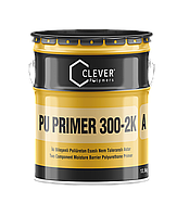 Двухкомпонентная влагостойкая полиуретановая грунтовка Clever PU Primer 300-2K 4 кг