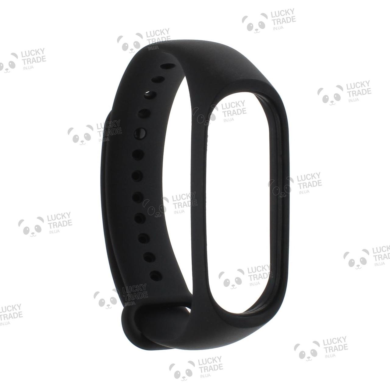 Оригінальний ремінець Mi Band 4 / 3 виробництва Xiaomi Чорний (XMWD02HM MYD4098TY) 1670P, фото 1