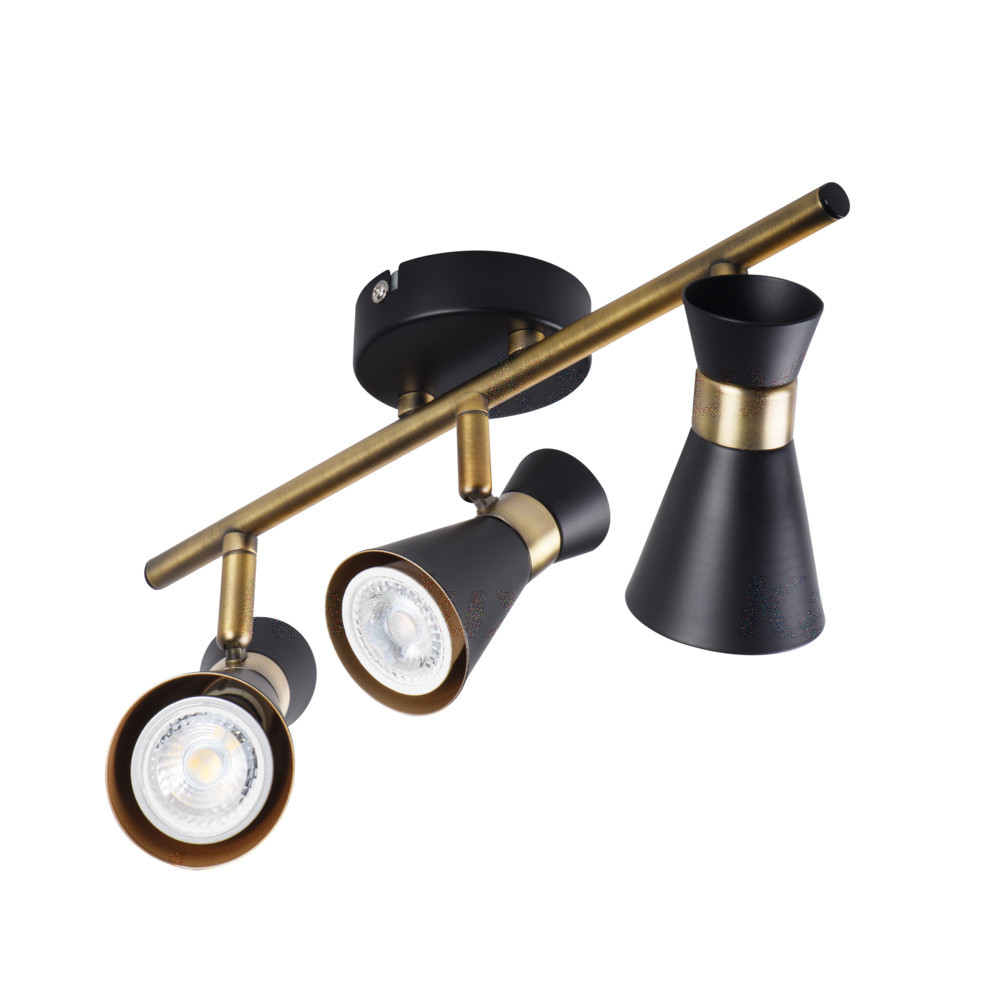 Світильник MILENO EL-3I Kanlux, чорний / золото, Канлюкс Польща, фото 1