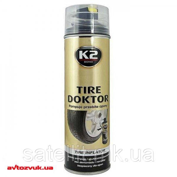 Антипрокол (аерозоль) 398мл К2 Tire Doctor, B310