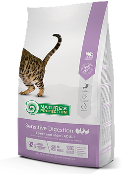 Сухий корм nature's Protection Sensitive Di гestion для кішок з чутливим травленням, 2кг