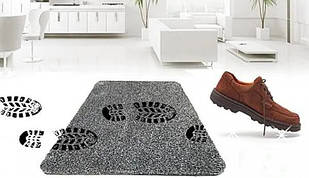 Супервбираючий Килимок Clean Step Mat Чорний