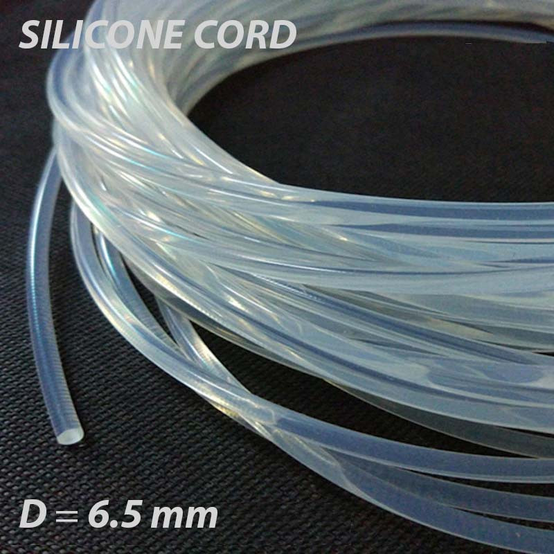 Шнур силіконовий 6,5 мм, фото 1
