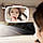 Led дзеркало для макіяжу в салон автомобіля Baseus Delicate Queen Car Touch-Up Mirror pink, фото 9