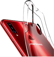 Чехол для Samsung Galaxy А20S А207 силиконовый прозрачный ультратонкий (Самсунг А20S)