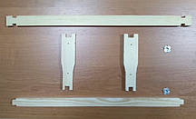 Рамка для вуликів Дадан 145 мм Єврошип Рамка дерев'яна з отворами Дерев'яна рамка для вулика