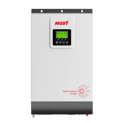 Автономний інвертор MUST PV1800 HM 5KVA (4 кВт 48 В 1 фазний MPPT), фото 1