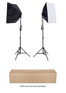 Набір студійного світла (софтбокси 50x70 2 шт. + стійки 2 шт.)