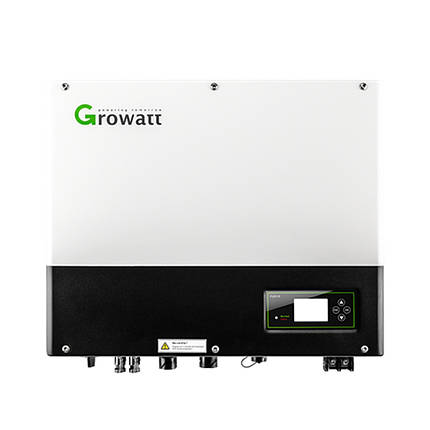 Гібридний інвертор Growatt SPH5000 (5 кВт 1-фазний 1 МРРТ), фото 1