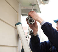 Установка камер видеонаблюдения