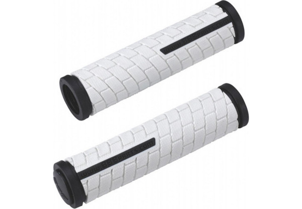 Грипси BBB BHG-06 "DualGrip" 125 мм біло-чорні