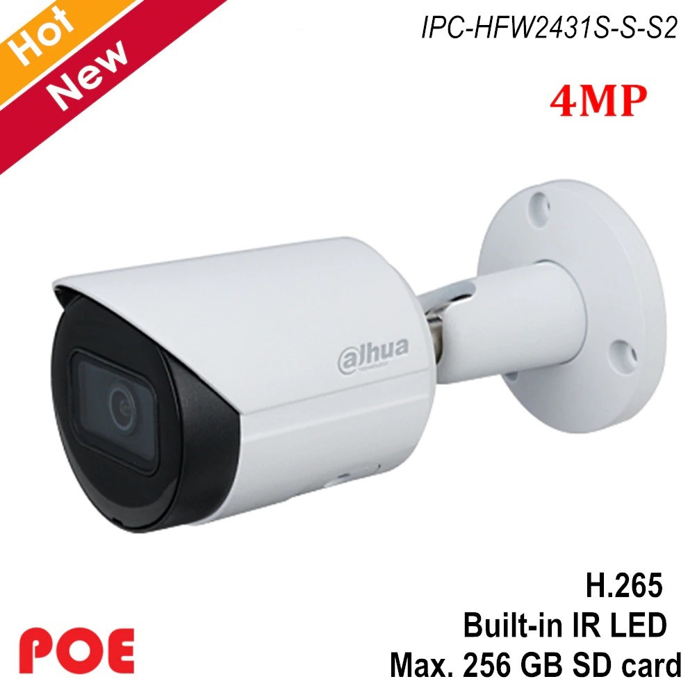 IP- камера Dahua IPC-HFW2431SP-S2 (2.8 мм) + SD slot