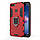 Чохол Ring case для Huawei P Smart / Enjoy 7S броньований бампер з кільцем червоний, фото 2