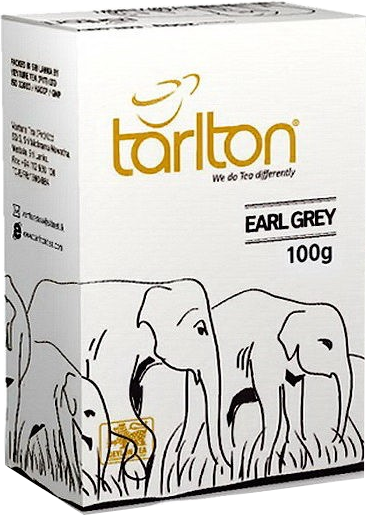 Тарлтон чай чорний із бергамотом Earl Grey цейлонський листовий 100 грамів, фото 1