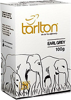 Тарлтон чай черный с бергамотом Earl Grey цейлонский листовой 100 грамм