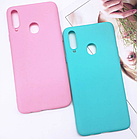 Чохол для Samsung Galaxy А20S А207 силіконовий рожевий (Самсунг А20S), фото 4