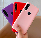 Чохол для Samsung Galaxy А20S А207 силіконовий рожевий (Самсунг А20S), фото 3