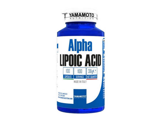 Альфа-ліпоєва кислота Yamamoto Alpha Lipoic Acid 100 капс, фото 2