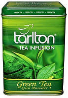 Чай зеленый Tarlton Gunpowder цейлонский листовой 250 грамм в жестяной банке
