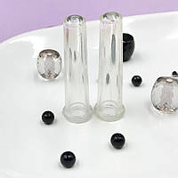 Силіконові банки для масажу обличчя і повік chudesnik (чудесник) вакуумні масажні банки (2 шт/уп.)