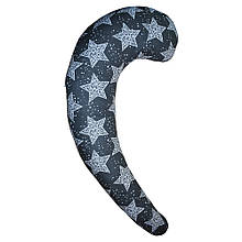 З-образна подушка для вагітних Зірки на сірому