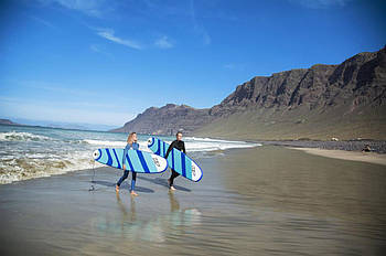 Дошка для САП серфінгу BESTWAY SUP-БОРД 65336 Блакитний (243-57-7 см) | Надувна дошка Hydro-Force