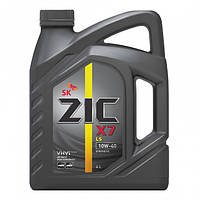 Полусинтетическое масло  ZIC X7 LS 10w-40 4л. Имеется подбор фильтров