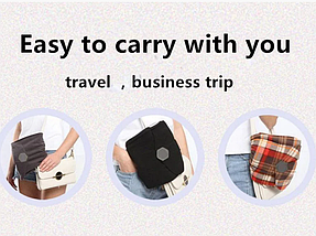 Подушка для подорожей Travel pillow Сіра, фото 6