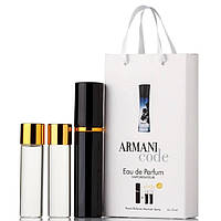 Женский мини парфюм Giorgio Armani Code Women, набор 3х15 мл