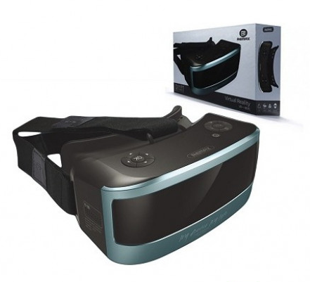 Очки виртуальной реальности шлем VR Remax RT-V03 Синие - фото 1 - id-p1202096219