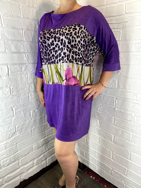 Плаття жіноче Lub 444 фіолетове 54