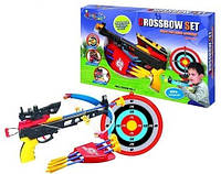 Детски спортивный Арбалет + мишень 35881K игрушечное оружие